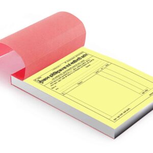 Single Color BillBook (1+1) 1/8 size A4/2